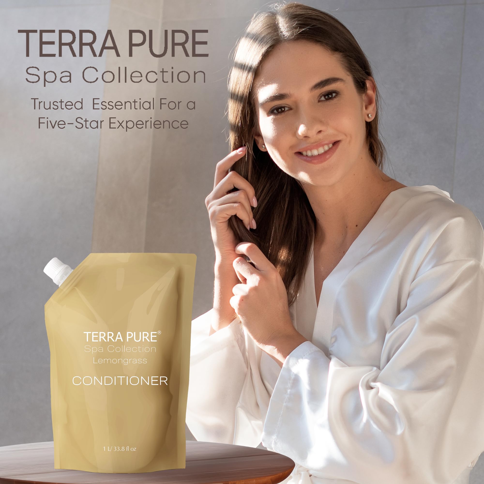 Terra Pure Spa Collection bulk supply supports consistent, high-quality amenities.