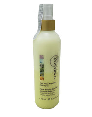 Terramar two-phase repairing hair spray bottle showing premium formula for smooth, manageable hair