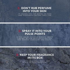 Territoire Prive spray action demonstrates easy, even application for all-day confidence