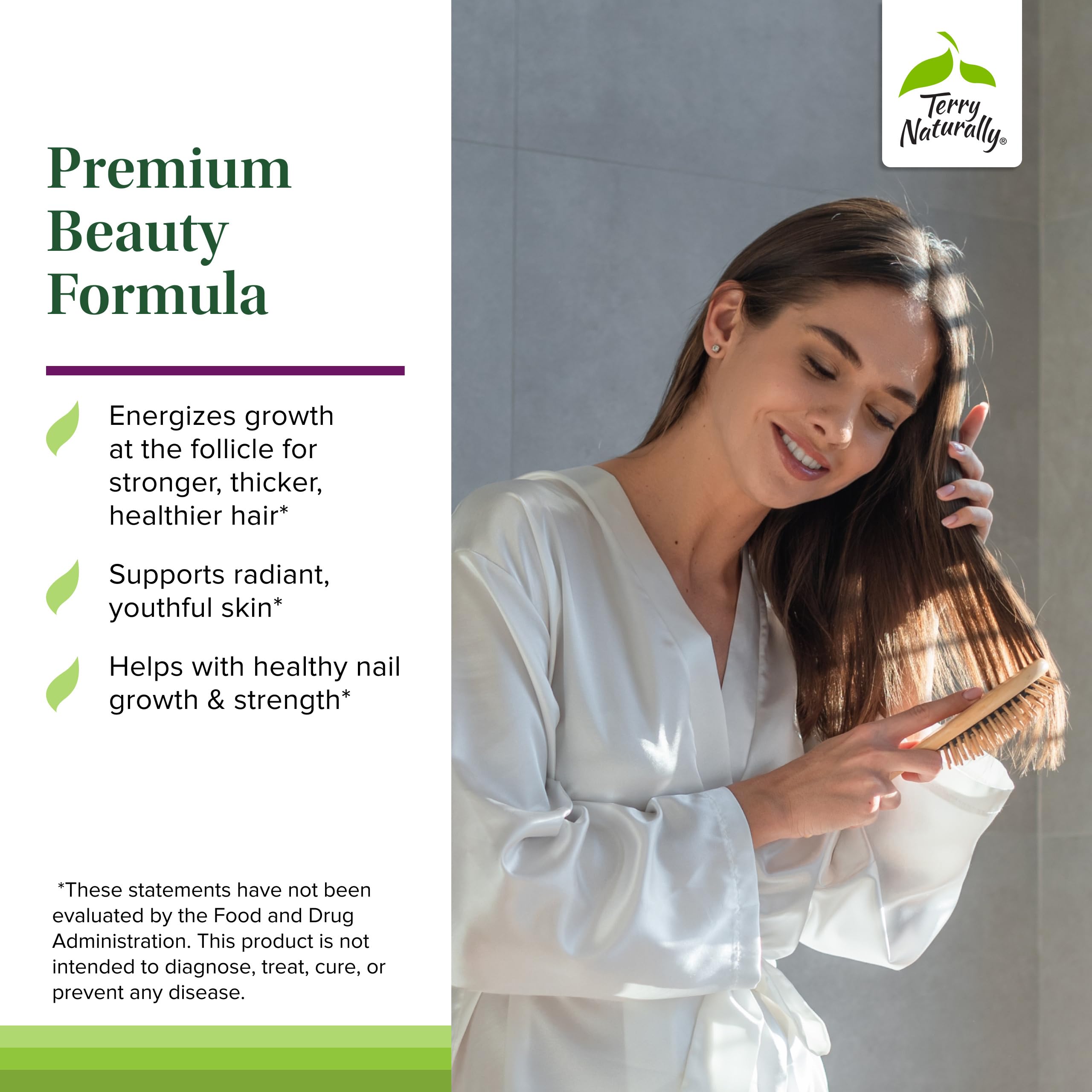 Terry Naturally aronia berry extract bottle highlighting skin-supporting antioxidants