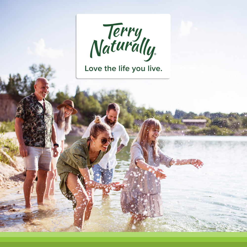 Terry Naturally Traumaplant cream on forearm shows a non-staining finish during use.