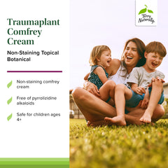 Terry Naturally Traumaplant flowers and leaves highlight natural ingredients for skin care.
