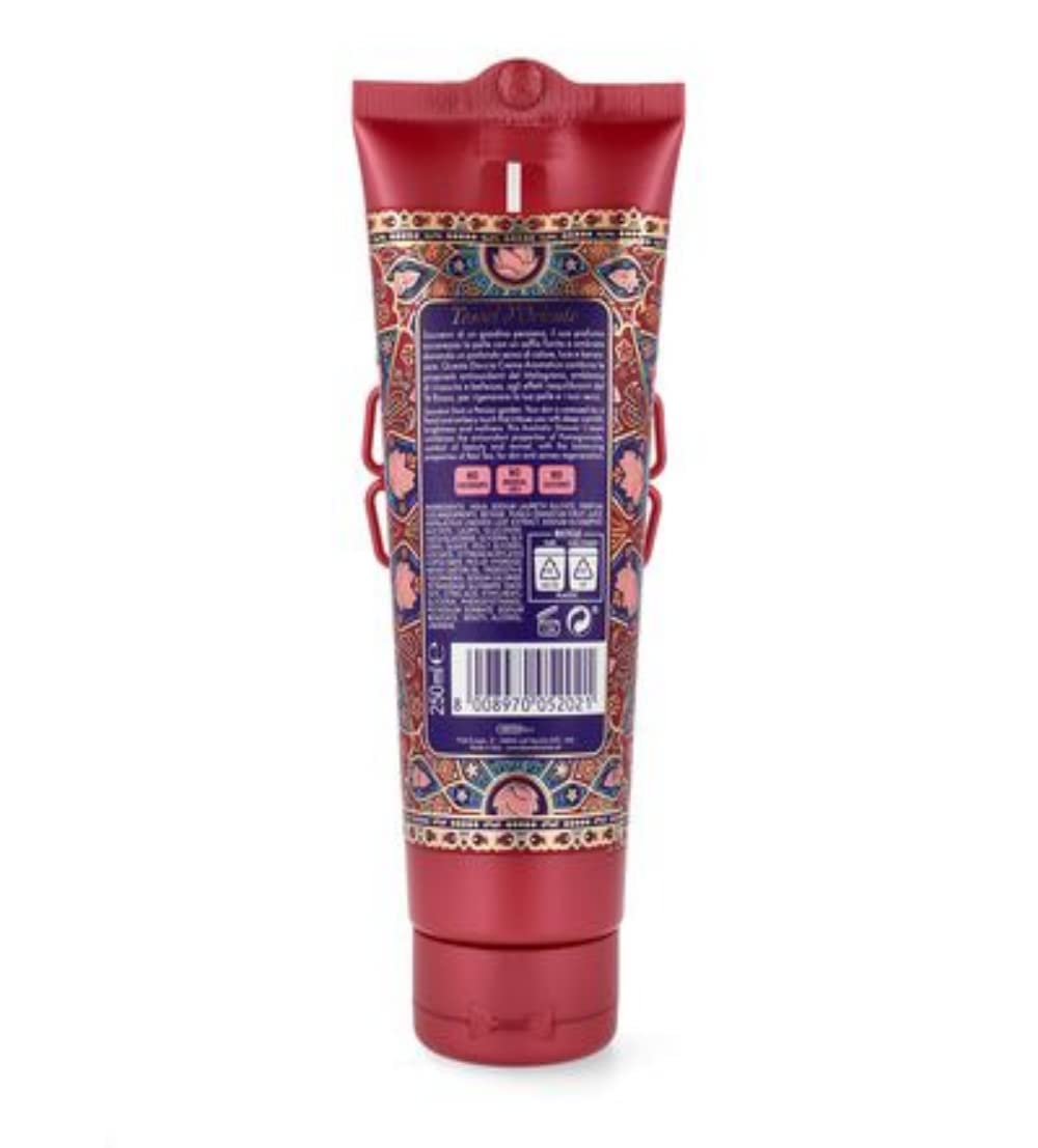 Tesori d'Oriente Persian Dream Shower Cream noting pomegranate and red tea notes