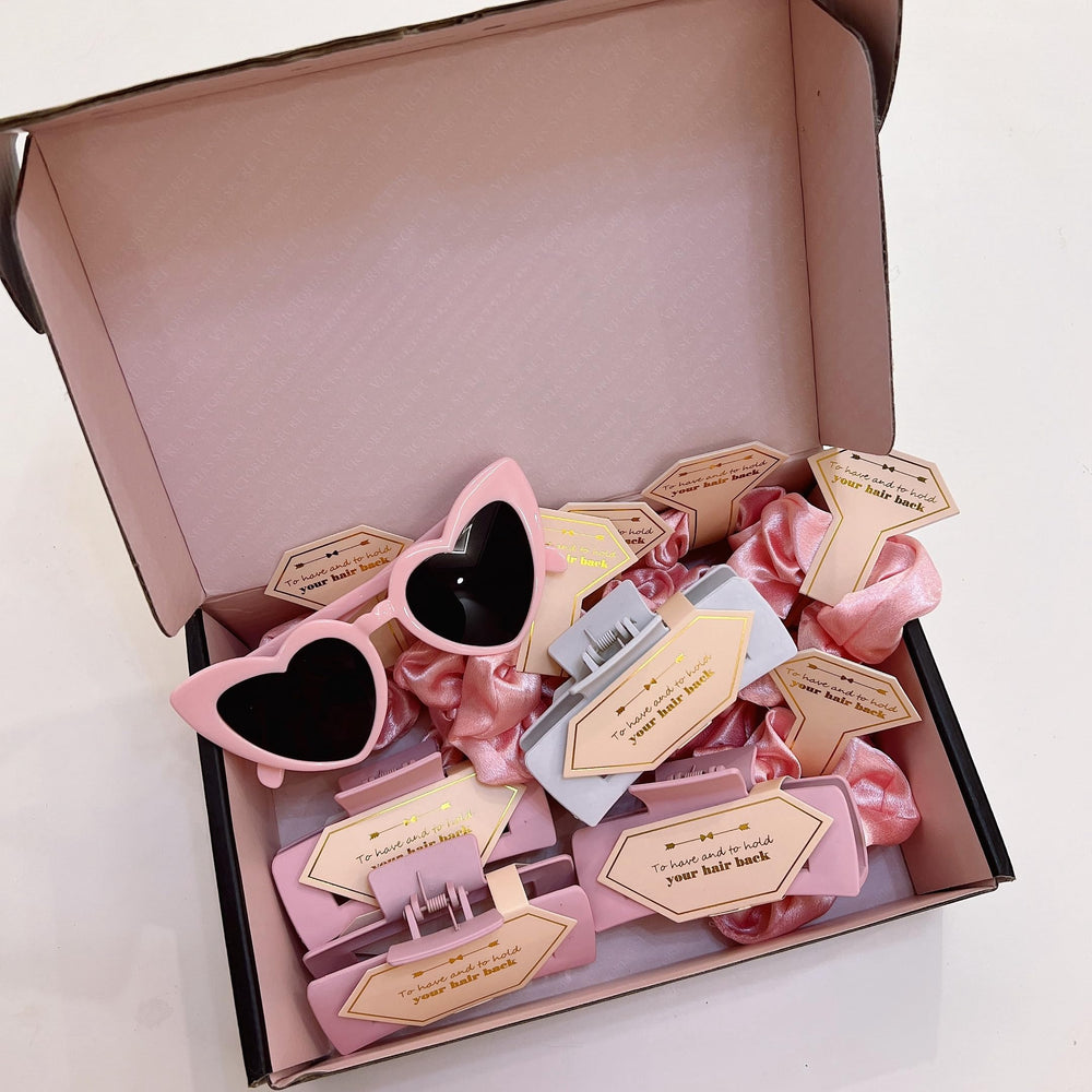Tethzeng bridesmaid sunglasses pack for uniform wedding day style