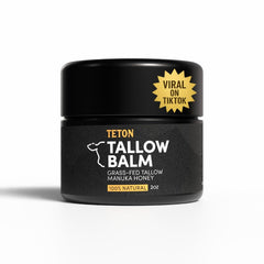 TETON balm jar shows natural nourishment for dry, sensitive skin