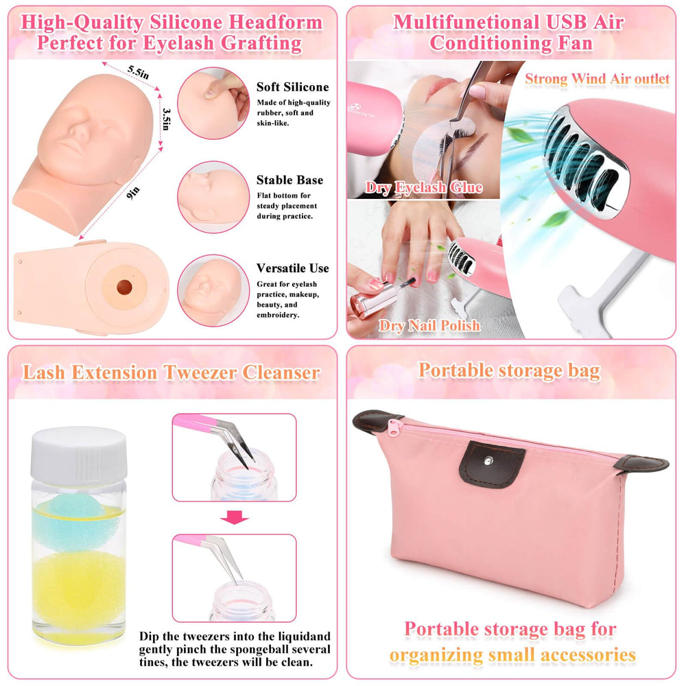 Tetutor nano mister spray supports gentle prep between lash applications.