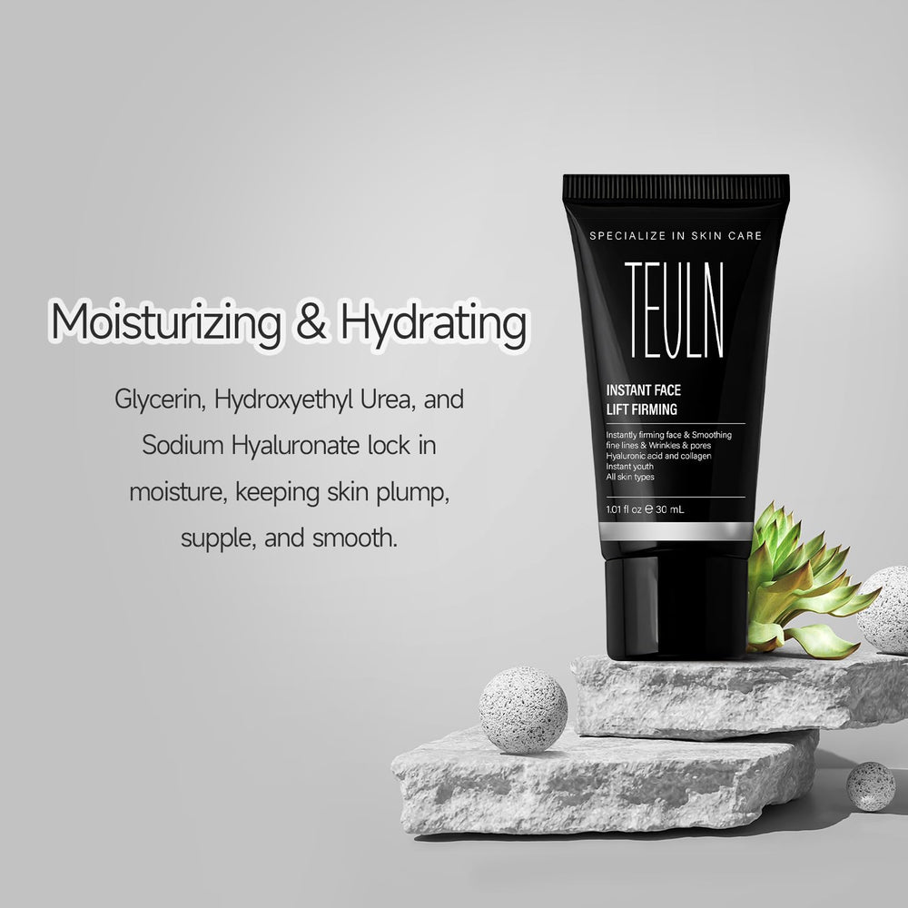 TEULN 2.0 neck and jawline area with firming appearance