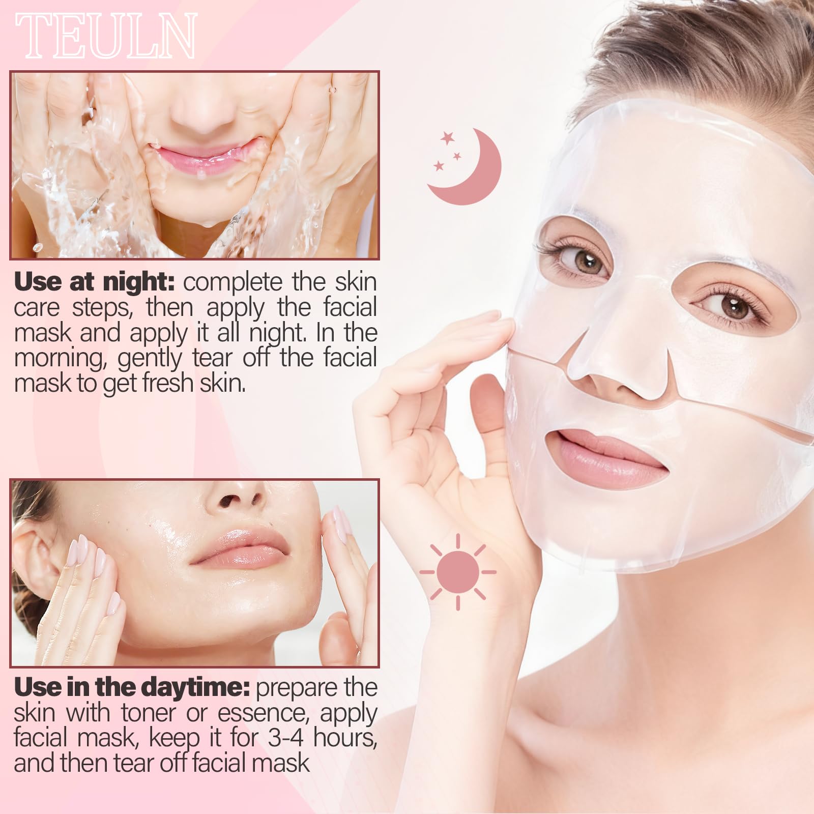 TEULN Bio-Collagen Deep Mask overnight use for refreshed morning skin