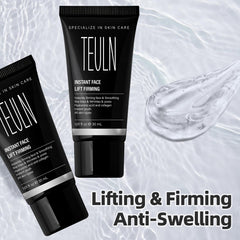 TEULN Face Tightening Cream texture shows rich, hydrating formula for comfort.