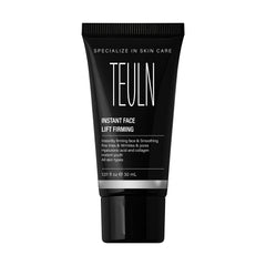 TEULN Instant Face Lift Cream bottle closeup shows rapid tightening for smoother skin.