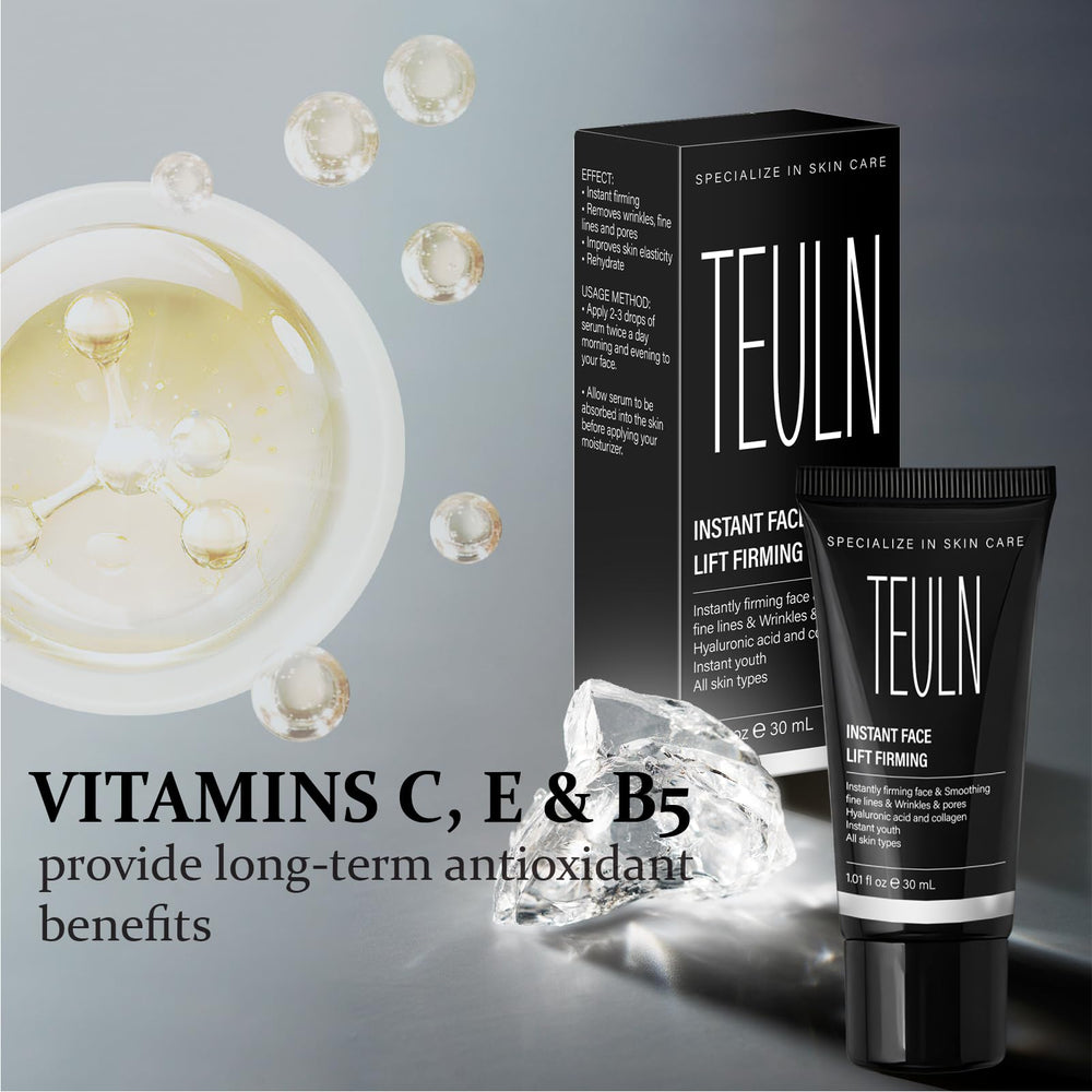 TEULN Instant Face Lift Cream daily-use routine for refreshed skin.