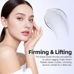 TEULN Instant Face Lift Cream swirl demonstrates even application and hydration.