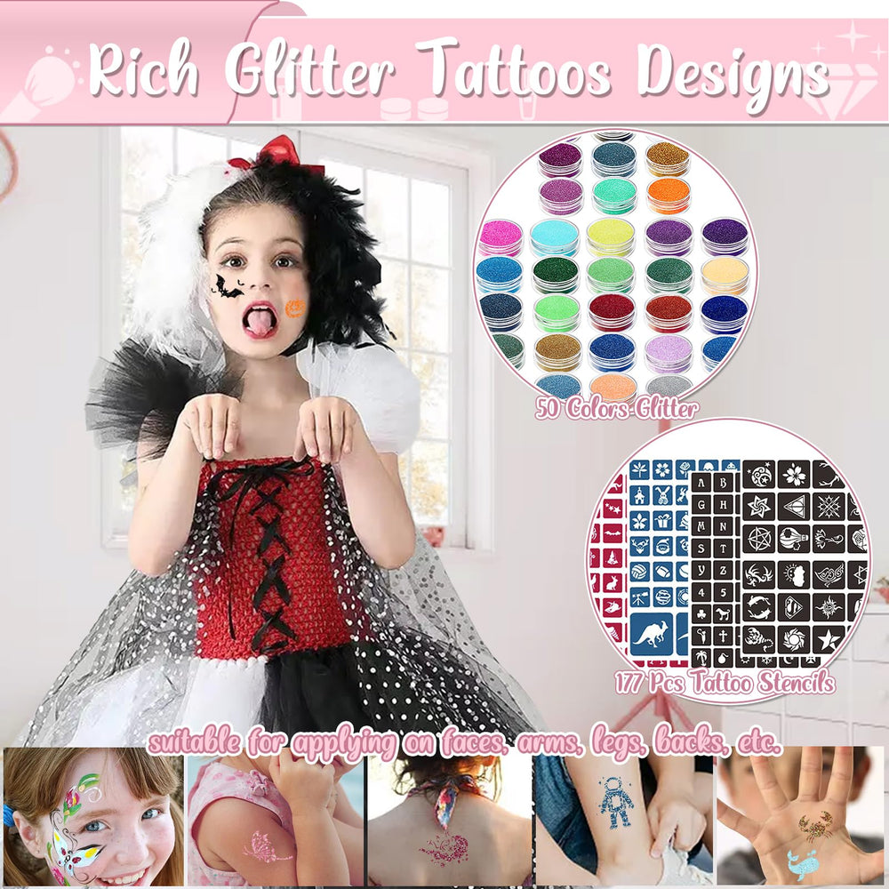 TEUVO kit includes 177 stencils for easy tattoo designs