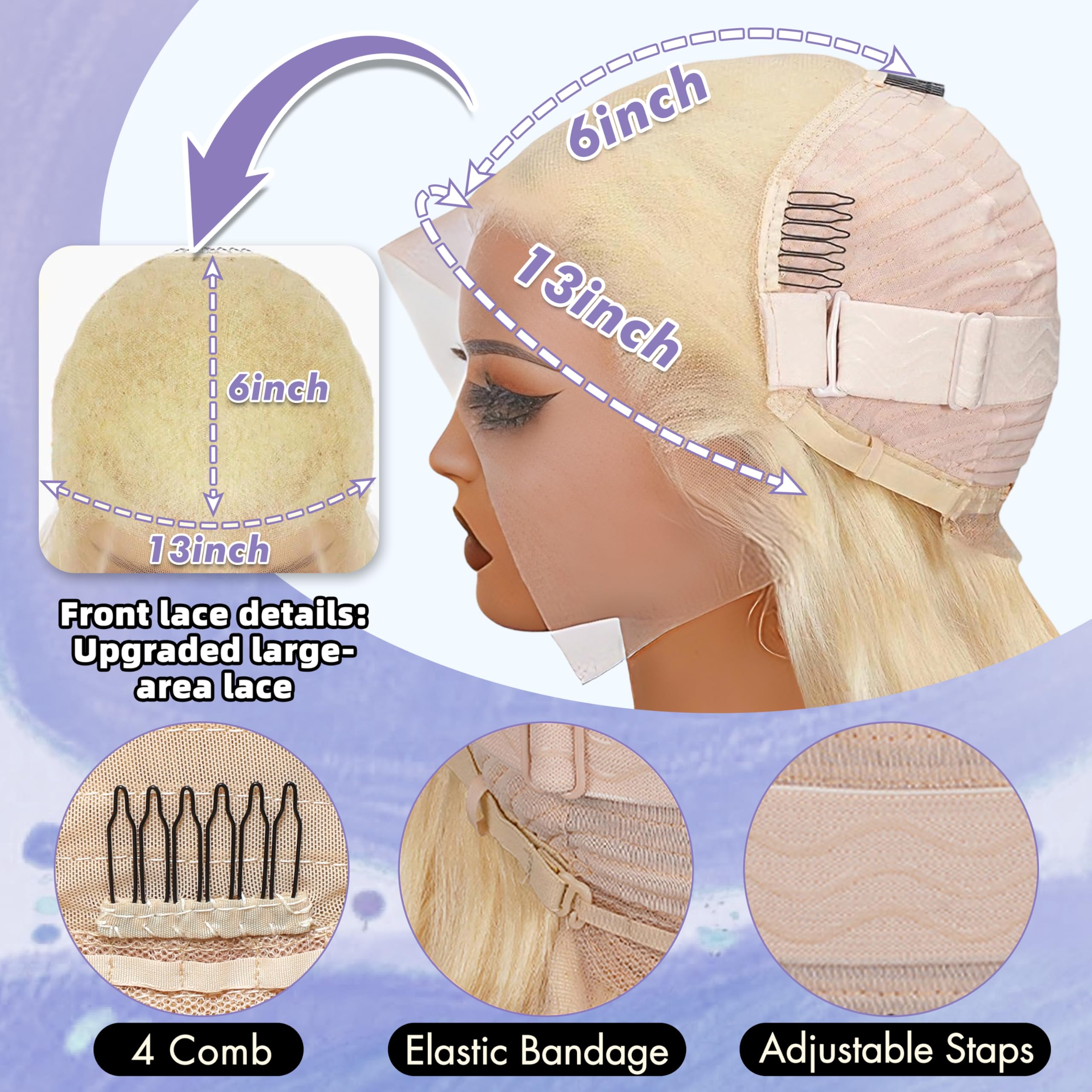 Texiora HD Swiss lace invisible boundaries blend with skin tone