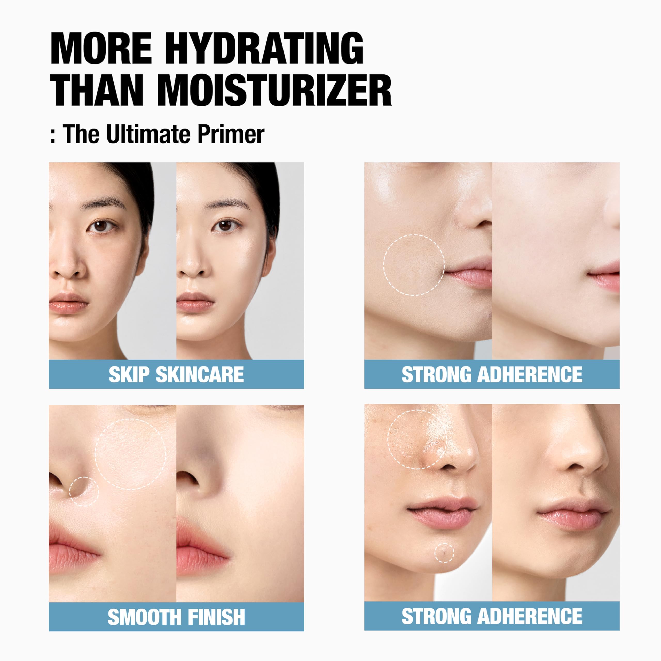 TFIT Hydrate Vanish Art Primer pump-bottle view emphasizing easy dispensing and even application