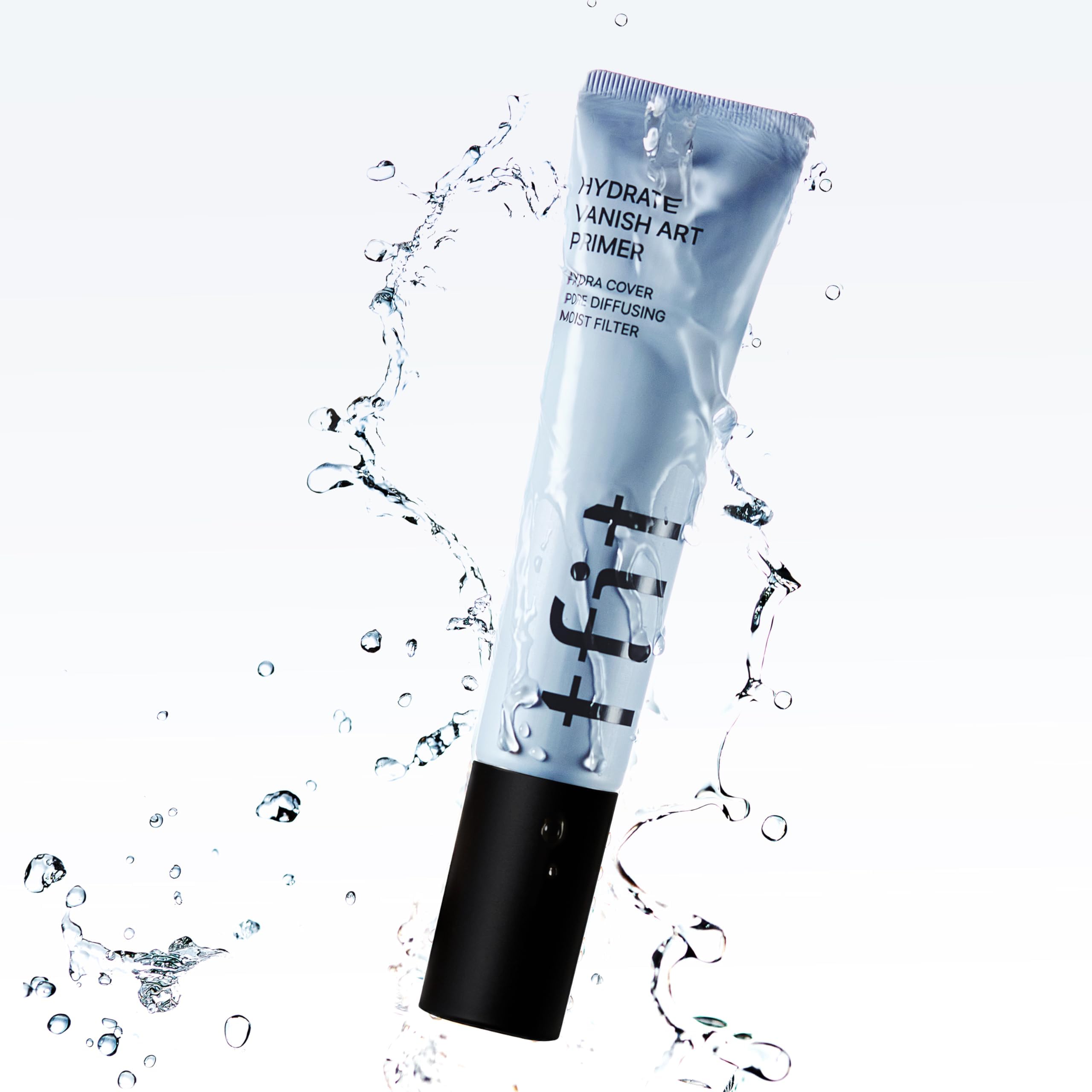 TFIT Hydrate Vanish Art Primer smoothing texture shows pores blurred and makeup adherence