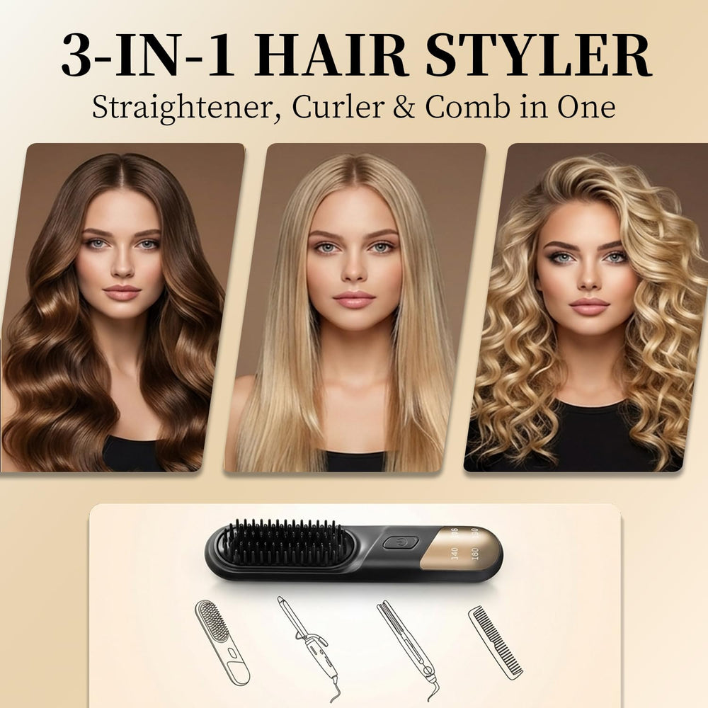 TFITWL Go Brush Pro lightweight design enables easy travel styling