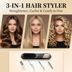 TFITWL Go Brush Pro lightweight design enables easy travel styling