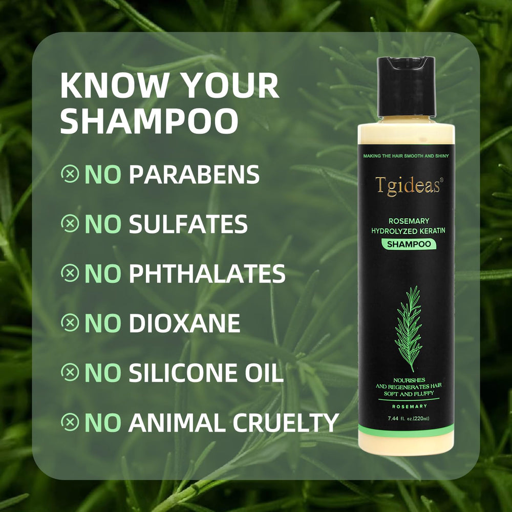Tgideas duo applying shampoo, suitable for both women and men.