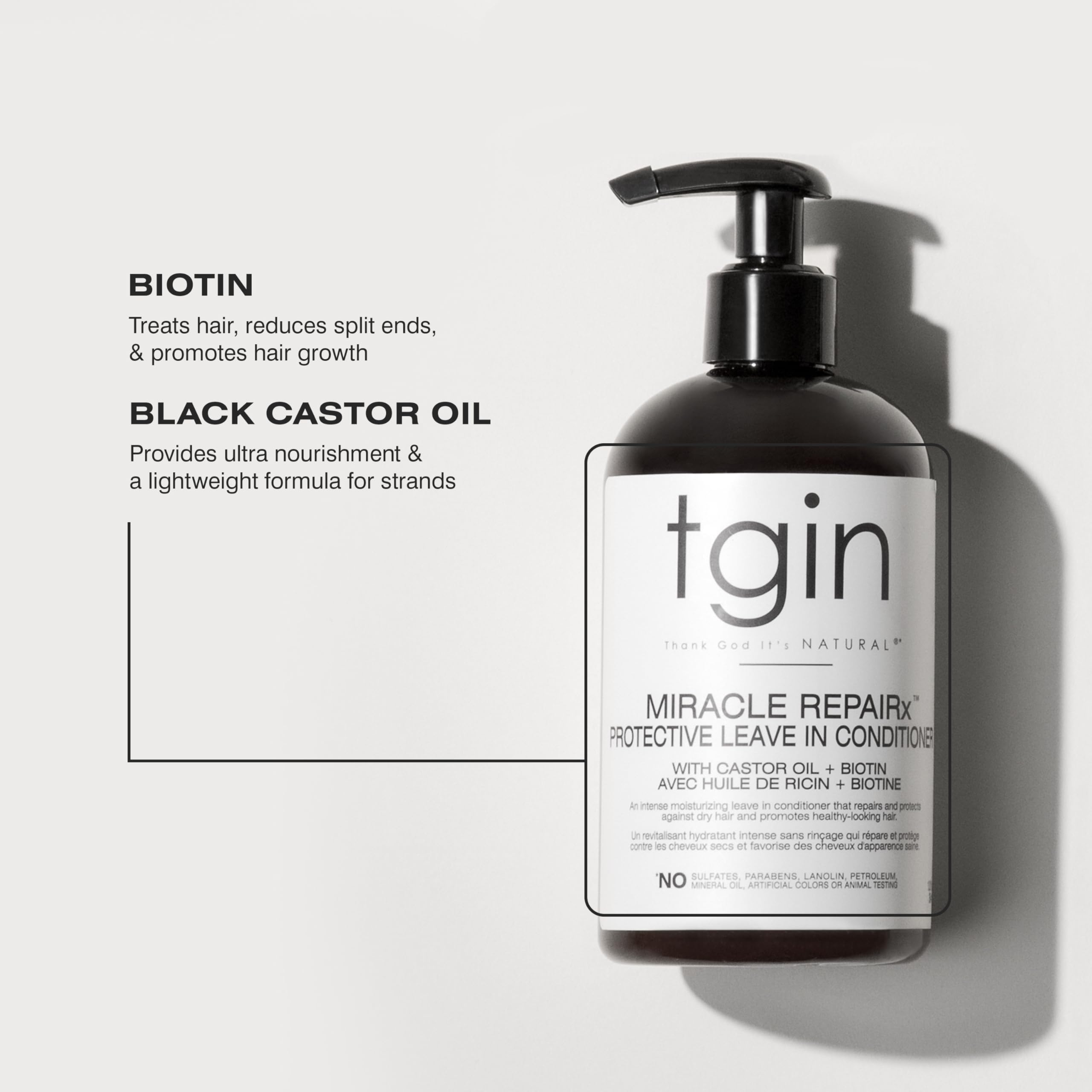 Packaging detail highlighting clean formula and color-treated hair safety