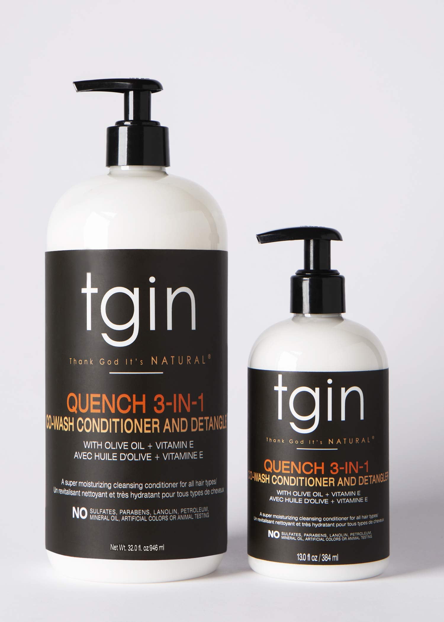 tgin Quench co-wash pump close-up for easy dispense and smooth application