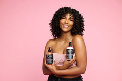 Rose Water Conditioner detangles hair and boosts manageability