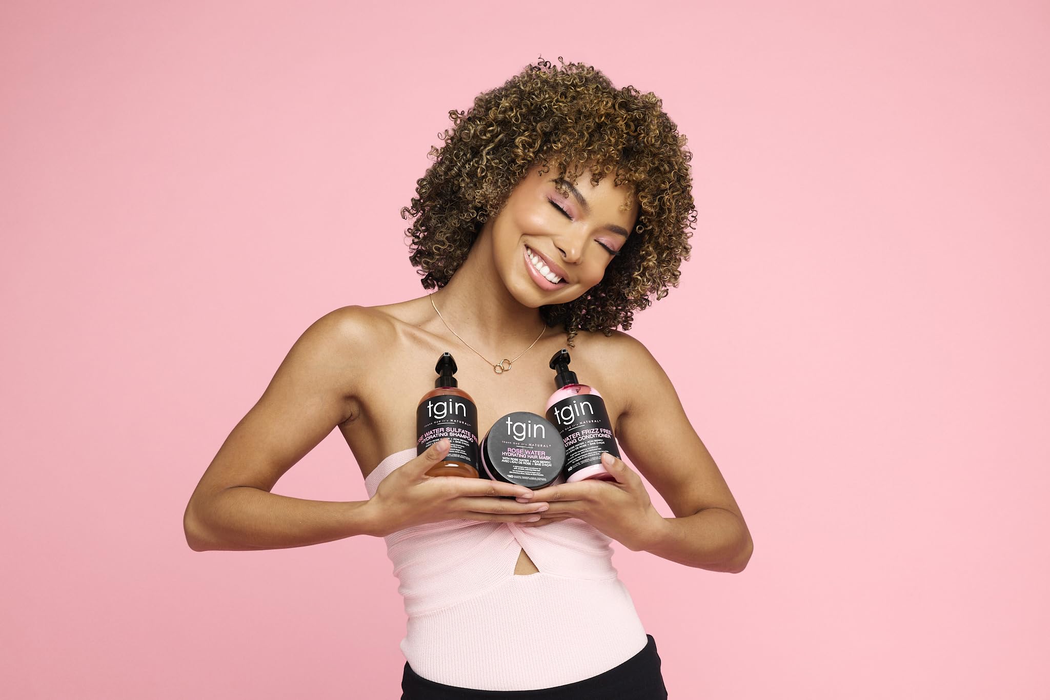 Rose Water Duo Pack displayed on a sink for routine