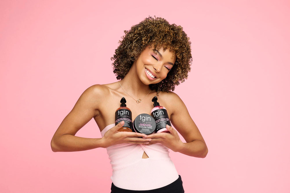 Rose Water Duo Pack displayed on a sink for routine