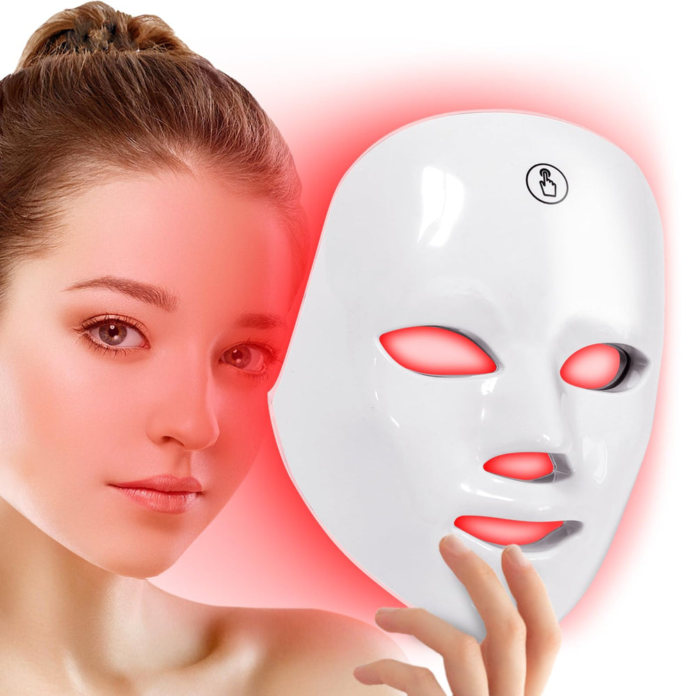 TGML LED mask blue light for at-home facial care