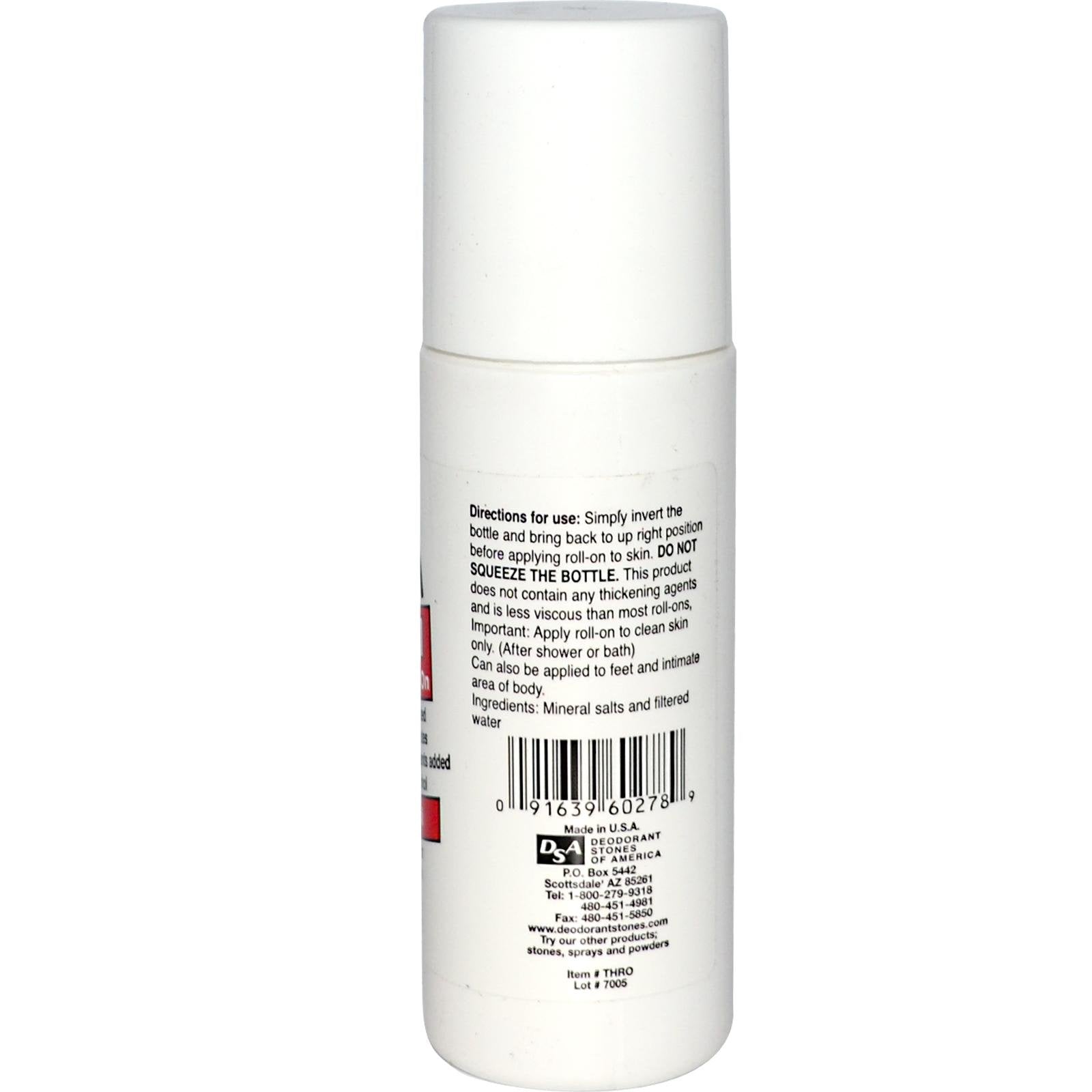 Thai Crystal Mist roll-on application, fragrance-free and easy to use.