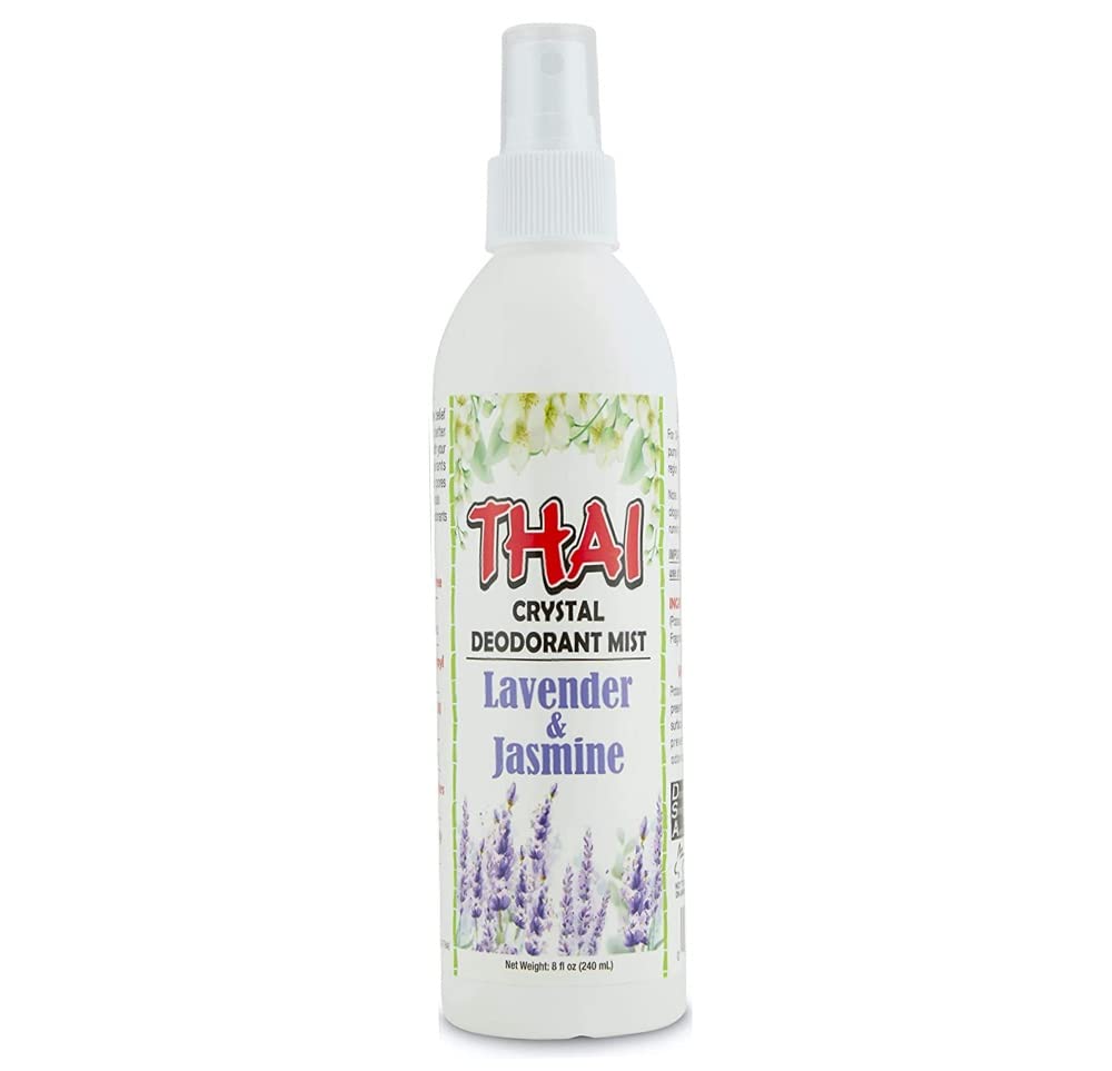 Thai Deodorant Stone Crystal Mist bottle for daily refreshing spray