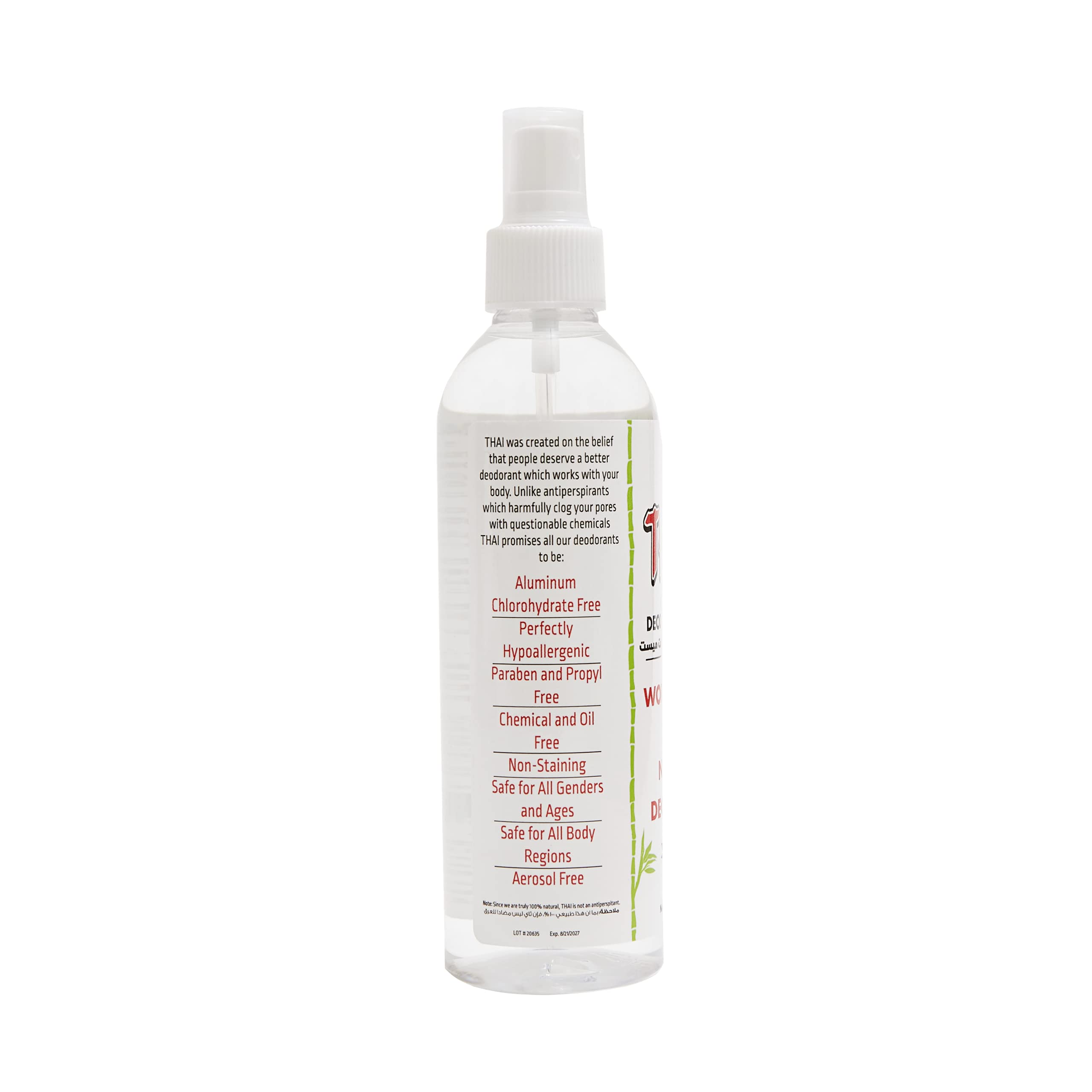 Thai Deodorant Stone no-aerosol packaging supports eco-friendly choice.