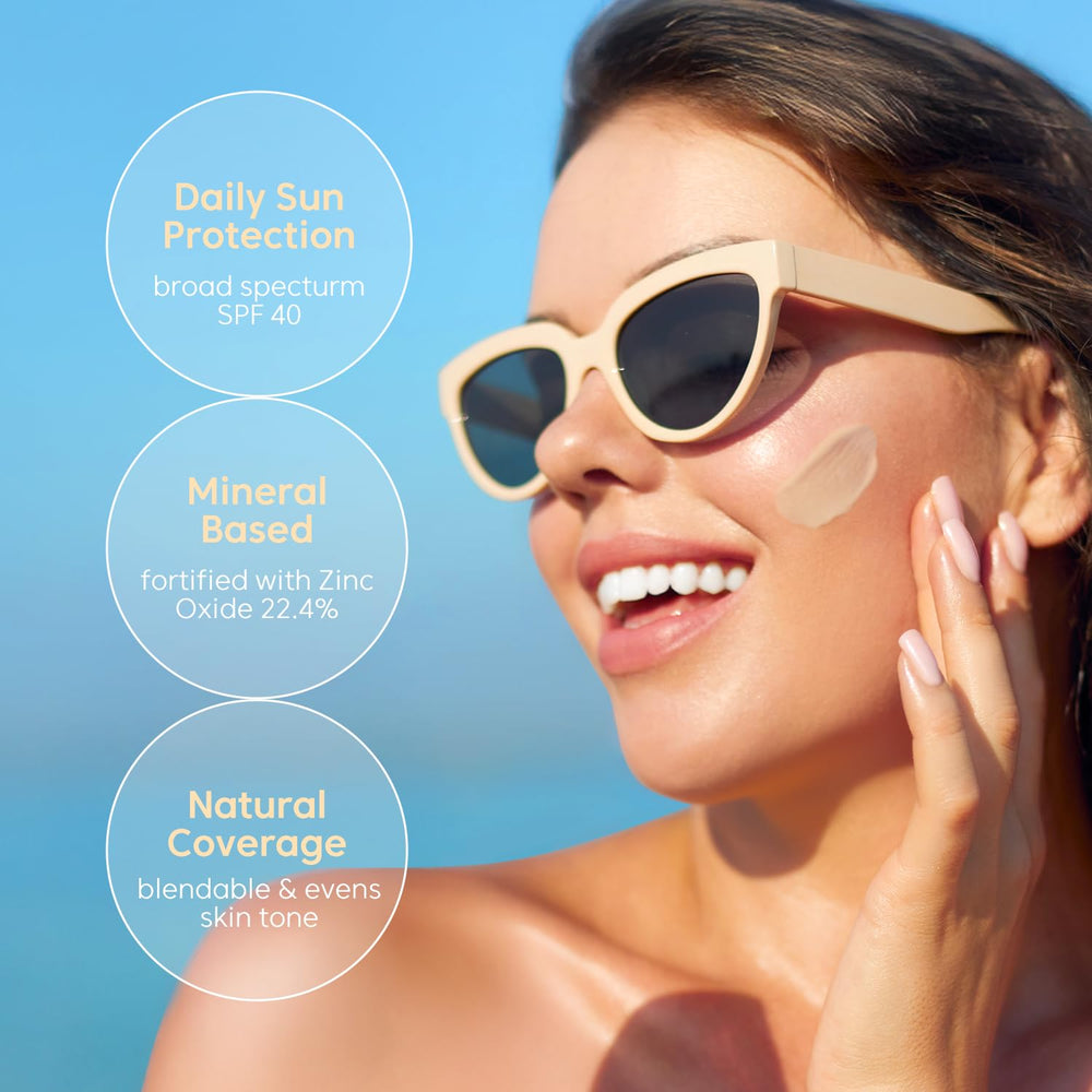 Close-up of creamy texture ready to blend into the skin.