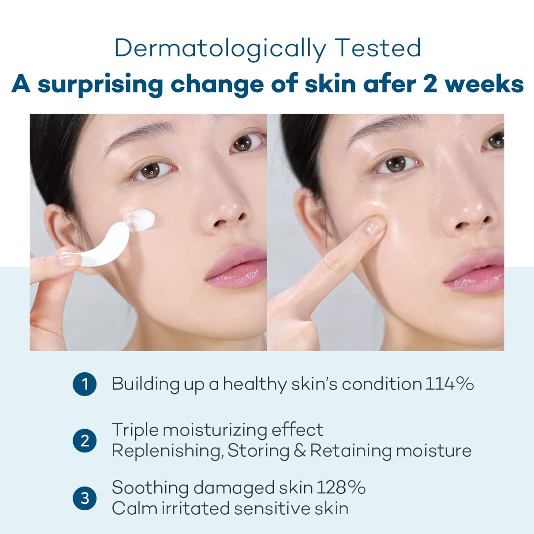 THANKYOU FARMER True Water Deep Moisture Cream EX jar closeup reveals creamy consistency