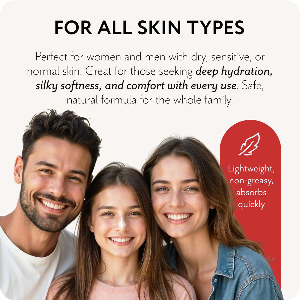 The Act BABA hands-and-body application shows daily versatile use.