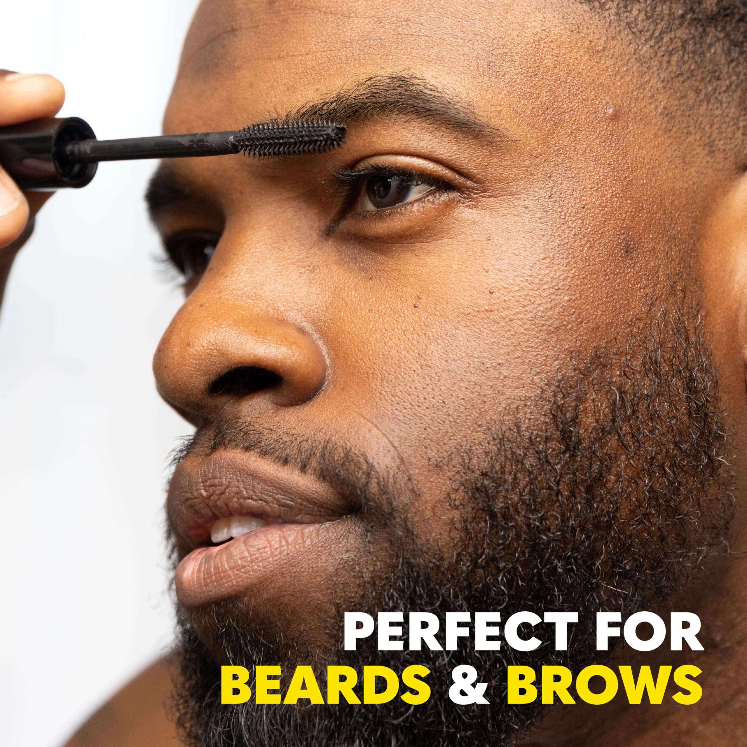 Water- and sweat-resistant formula shown with The Beard Club dye