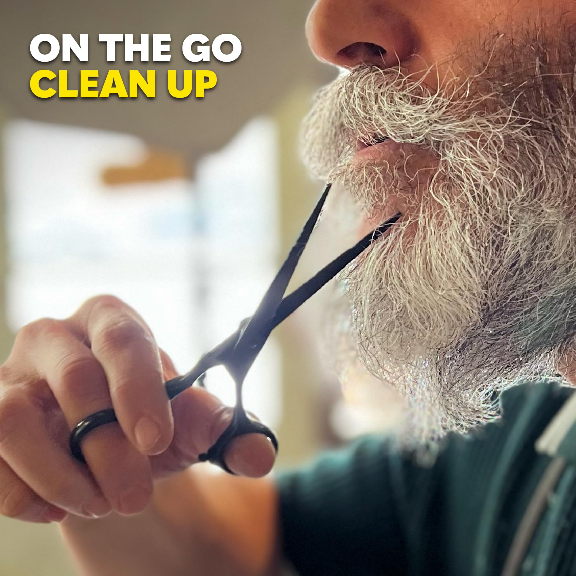 The Beard Club kit distributes oil, balm, and conditioner evenly.