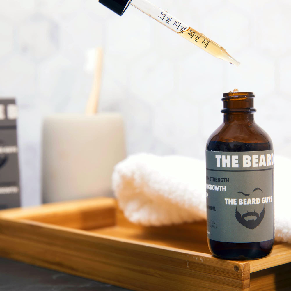 The Beard Guys Biotin ingredient supports conditioning for a fuller look.