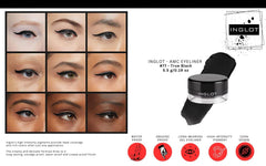 The Beauty Box INGLOT Gel 77 swatch shows a smudge-proof finish.