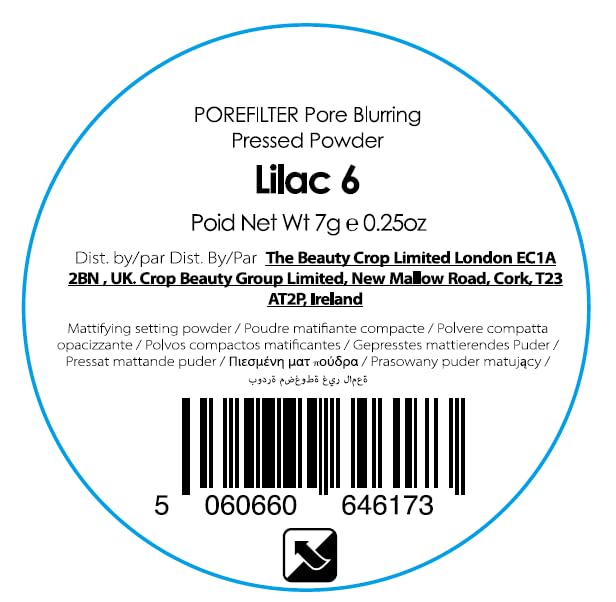 The Beauty Crop PoreFilter helps set makeup with a natural finish.
