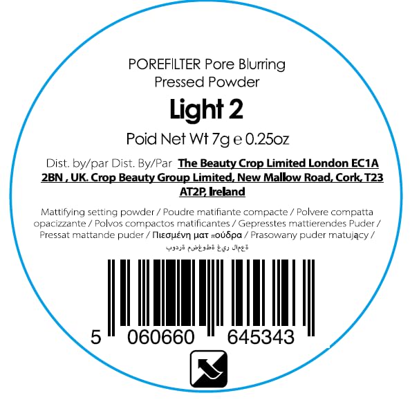 The Beauty Crop PoreFilter translucent finish blends evenly for a natural look.