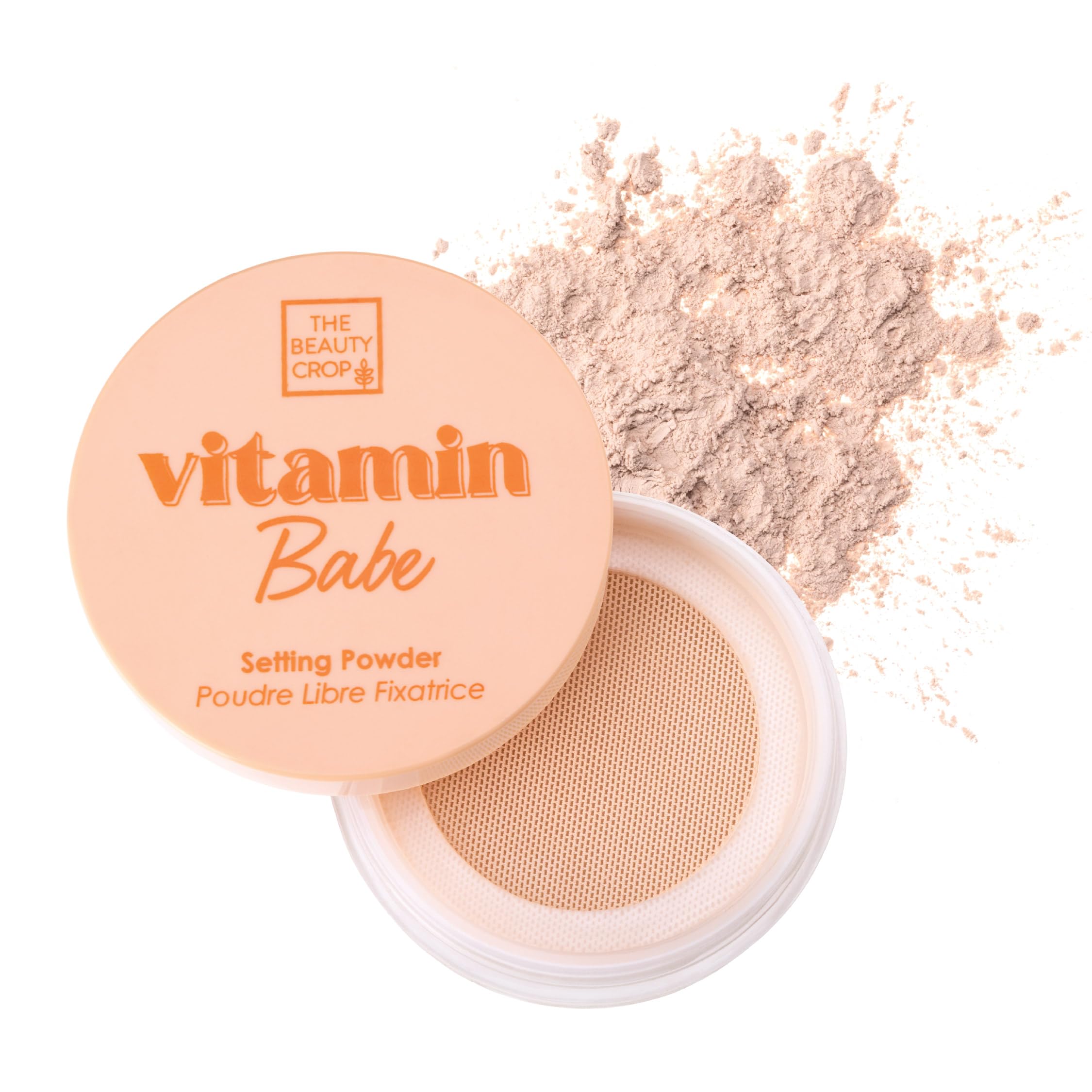 The Beauty Crop Vitamin Babe talc-free setting powder blur for a smooth finish