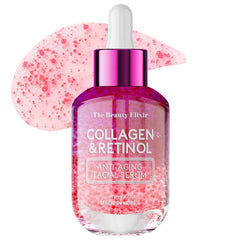 The Beauty Elixir bottle-front view showcases premium packaging and hydration-ready design.
