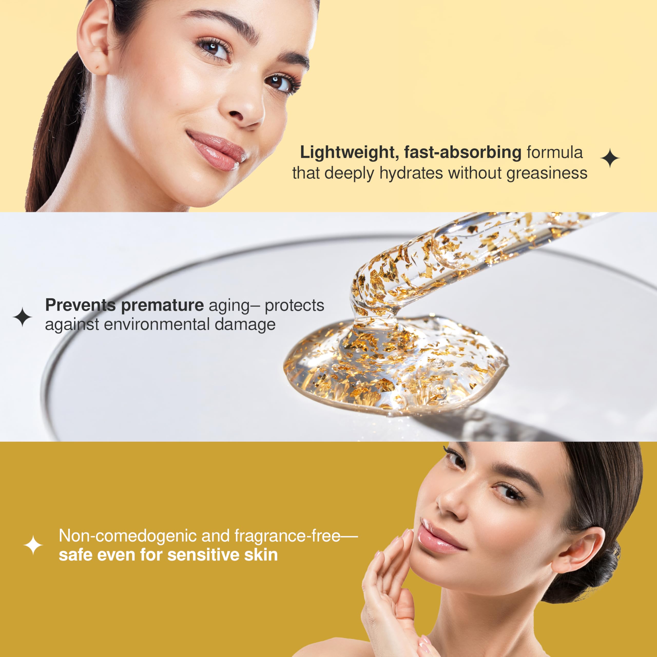 The Beauty Elixir dermatologist-tested badge signals trusted skincare.