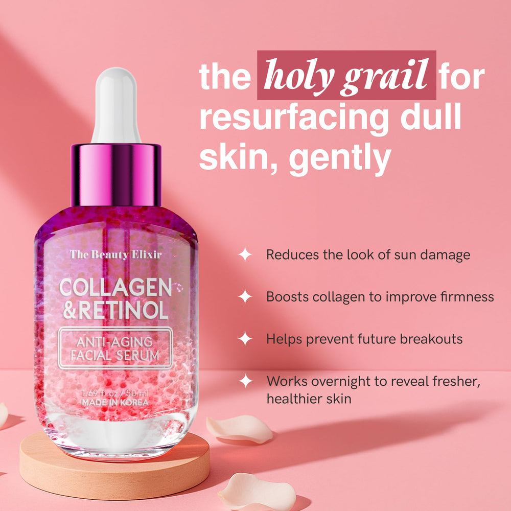 The Beauty Elixir dropper-in-use demonstrates easy daily application for glow.