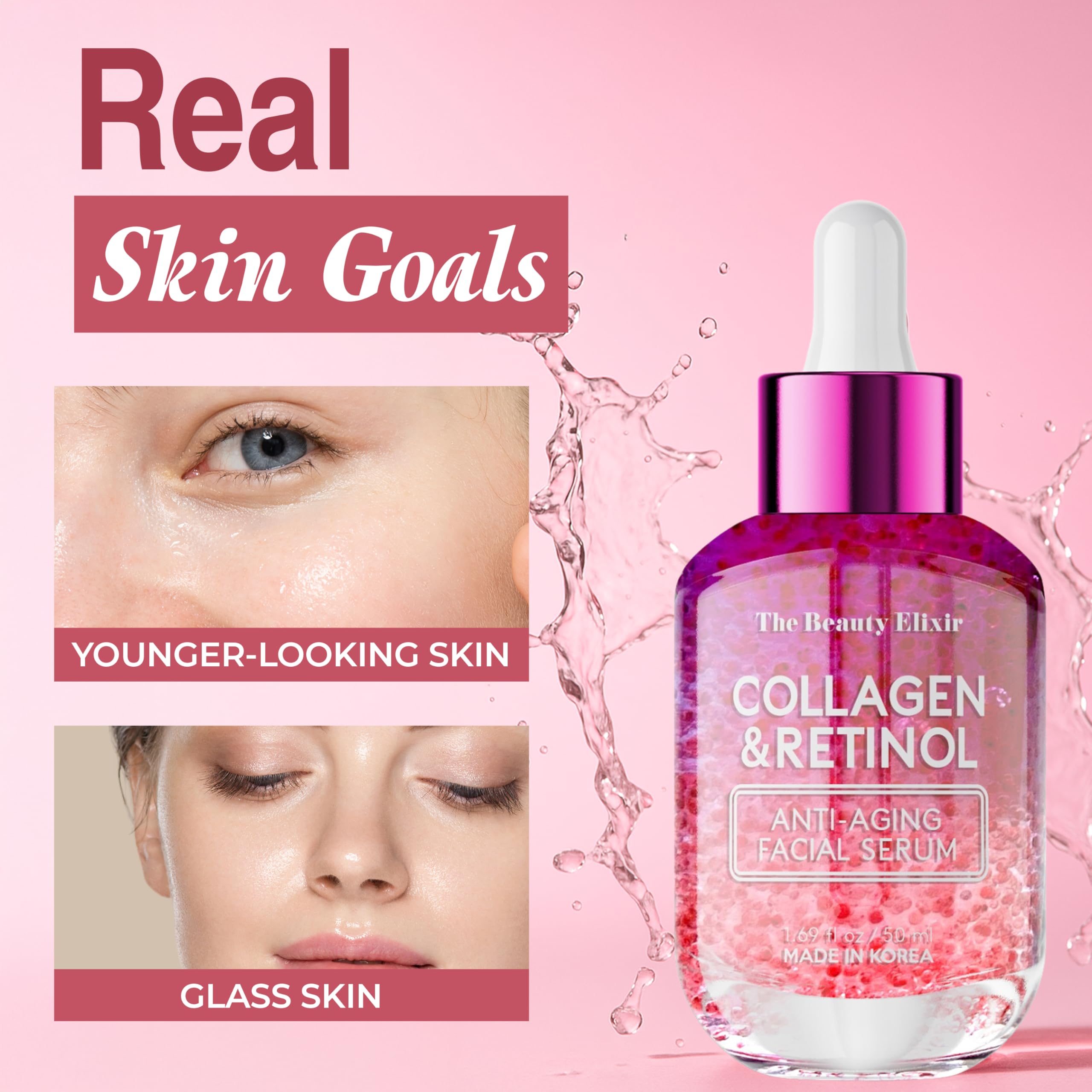 The Beauty Elixir ingredients-label highlights vegan, cruelty-free clean beauty.