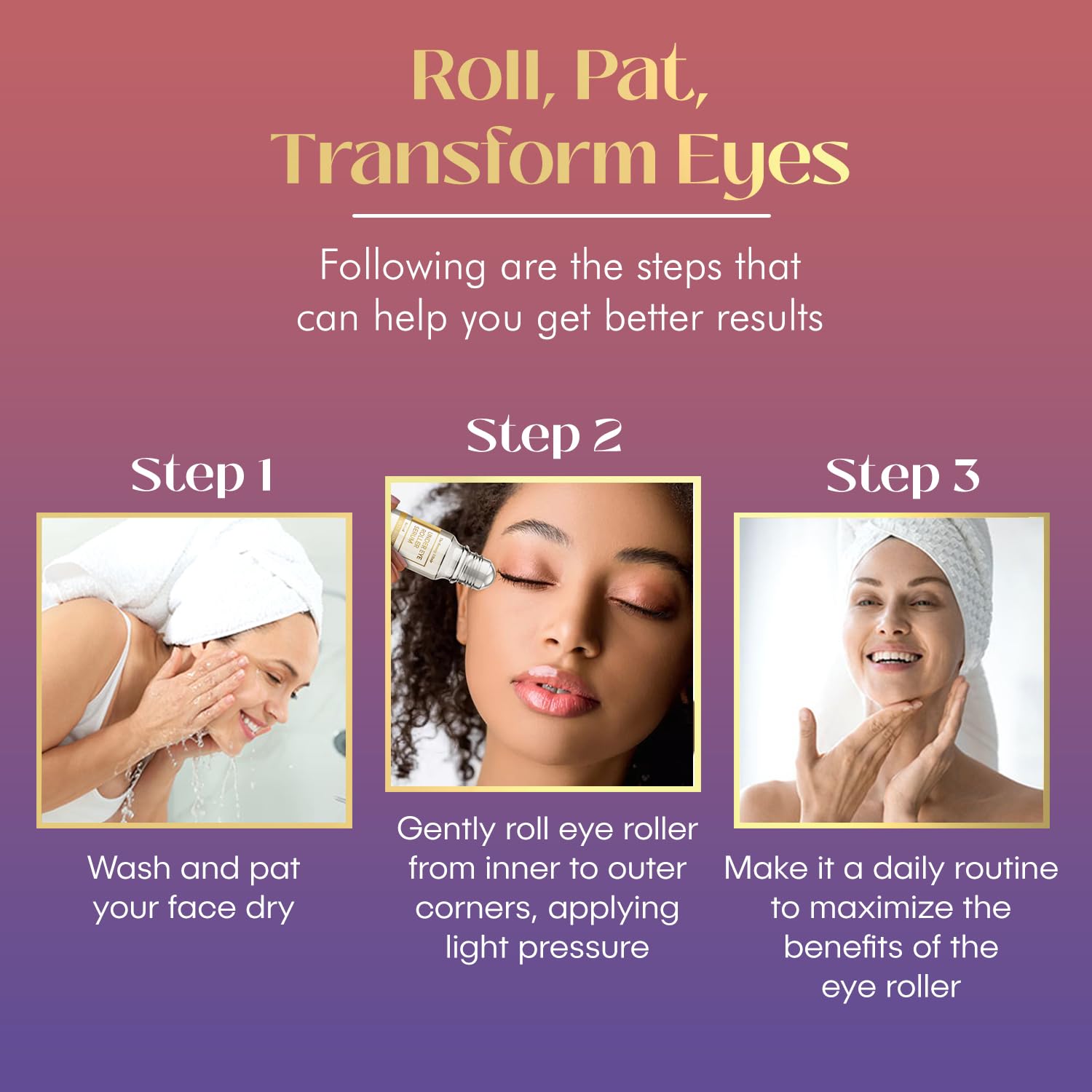 Gift-ready packaging featuring The Beauty Elixir retinol eye roller