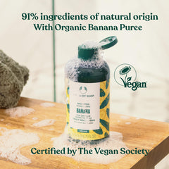 Banana puree from Ecuador shown as natural ingredient for nourishment