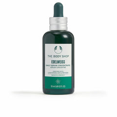 The Body Shop Edelweiss Daily Serum Concentrate bottle showing hydrating mood