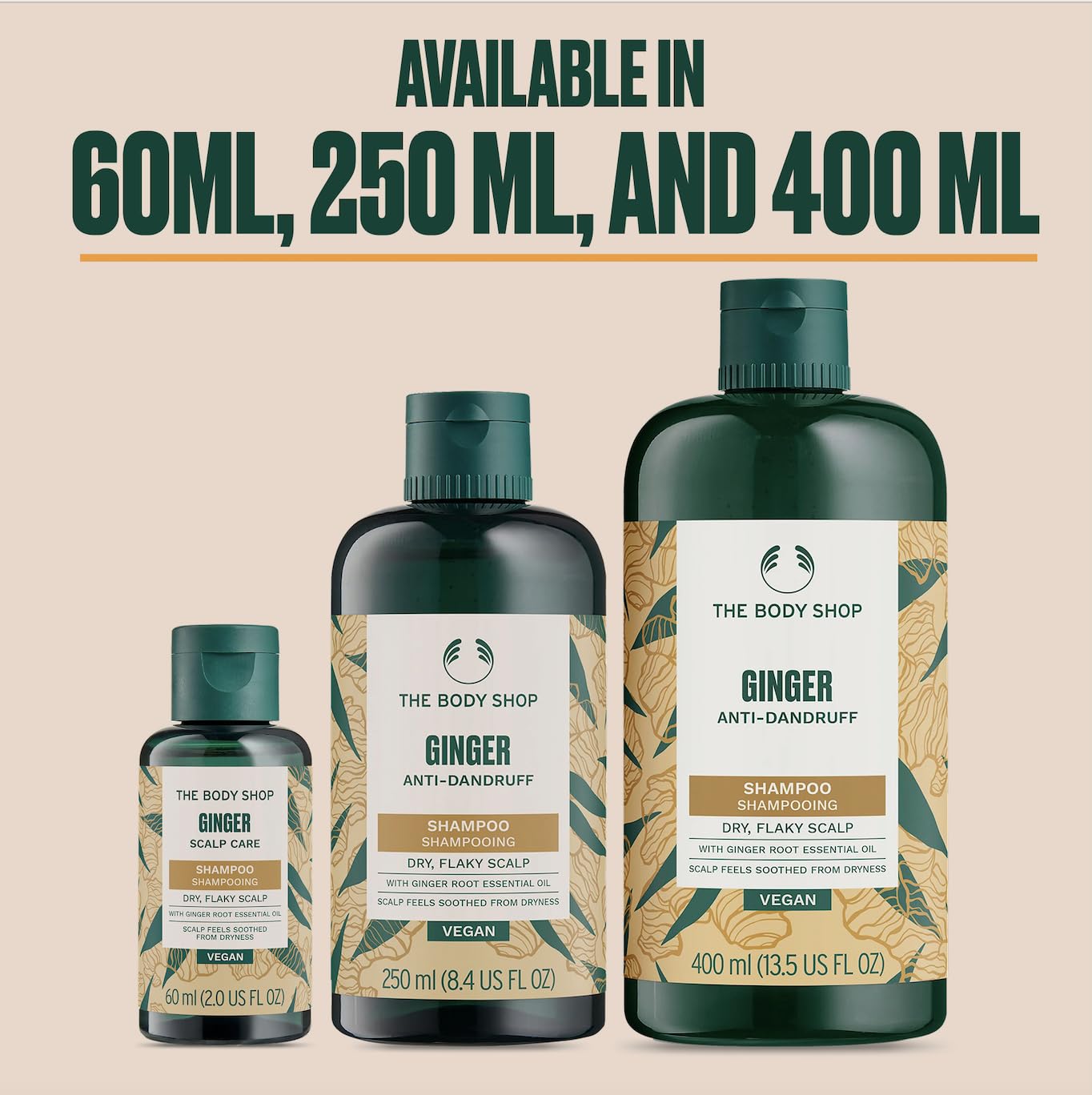 The Body Shop Ginger Scalp Care results on scalp and hair after use